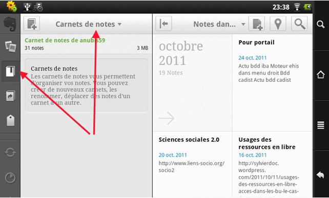 Organiser ses notes en plusieurs carnets de notes Organiser ses notes en plusieurs carnets de notes