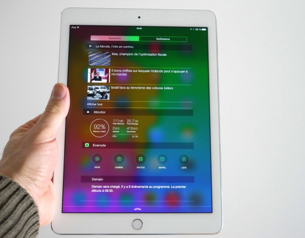 widget iPad Air 2