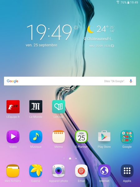 Samsung touchwizz