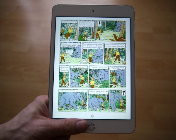 L'écran de l'iPad mini 4