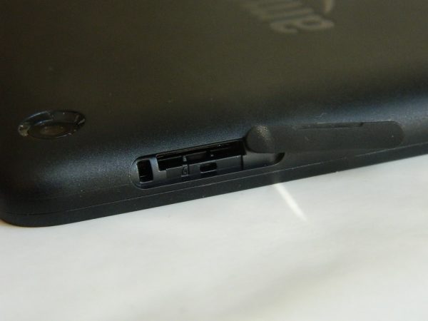 port micro sd de l'Amazon Fire