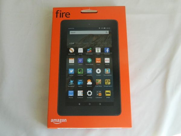 Amazon Fire dans sa boite