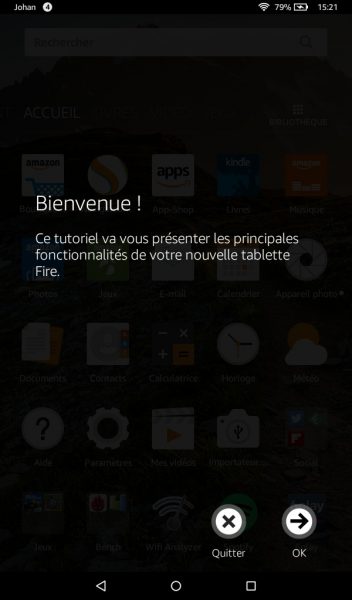 tutoriel Amazon Fire