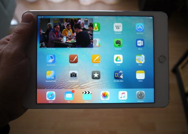 Picture in Picture est une autre nouveauté très fonctionnelle sur iPad mini 4
