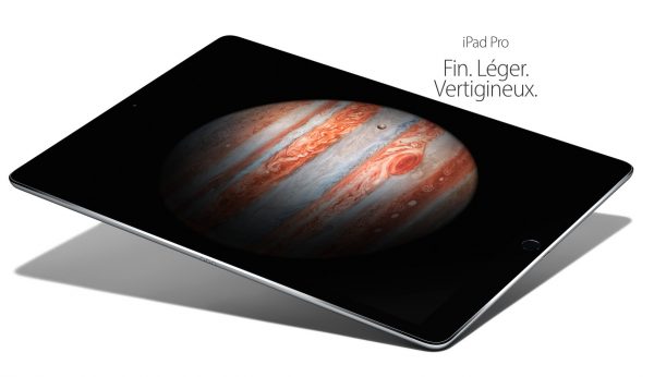 iPad Pro de face