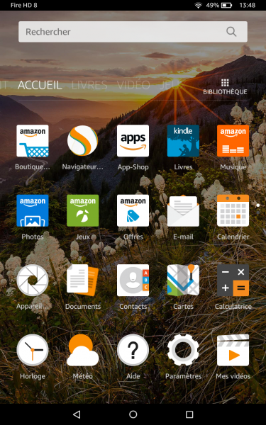 FireOS est simple à appréhender mais manque de personnalisation.