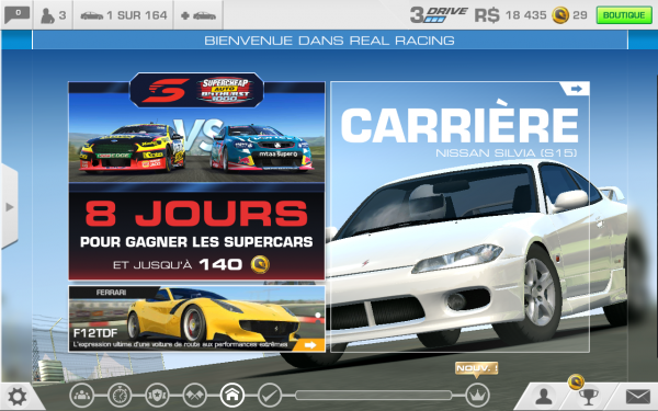 Un jeu comme Real Racing ne tournera pas au maximum sur la Fire HD 8.