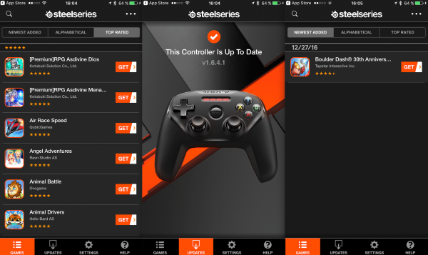 Application Steelseries