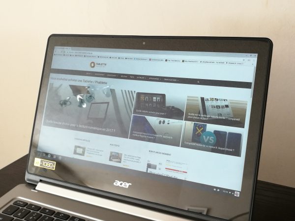 L'écran Full HD est de très bonne qualité.