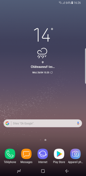 Nouvelle interface Samsung Experience
