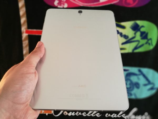 Coque en verre de la Galaxy Tab S3