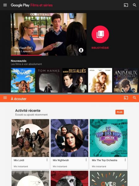 Mode multi-fenêtres sur Galaxy Tab S3
