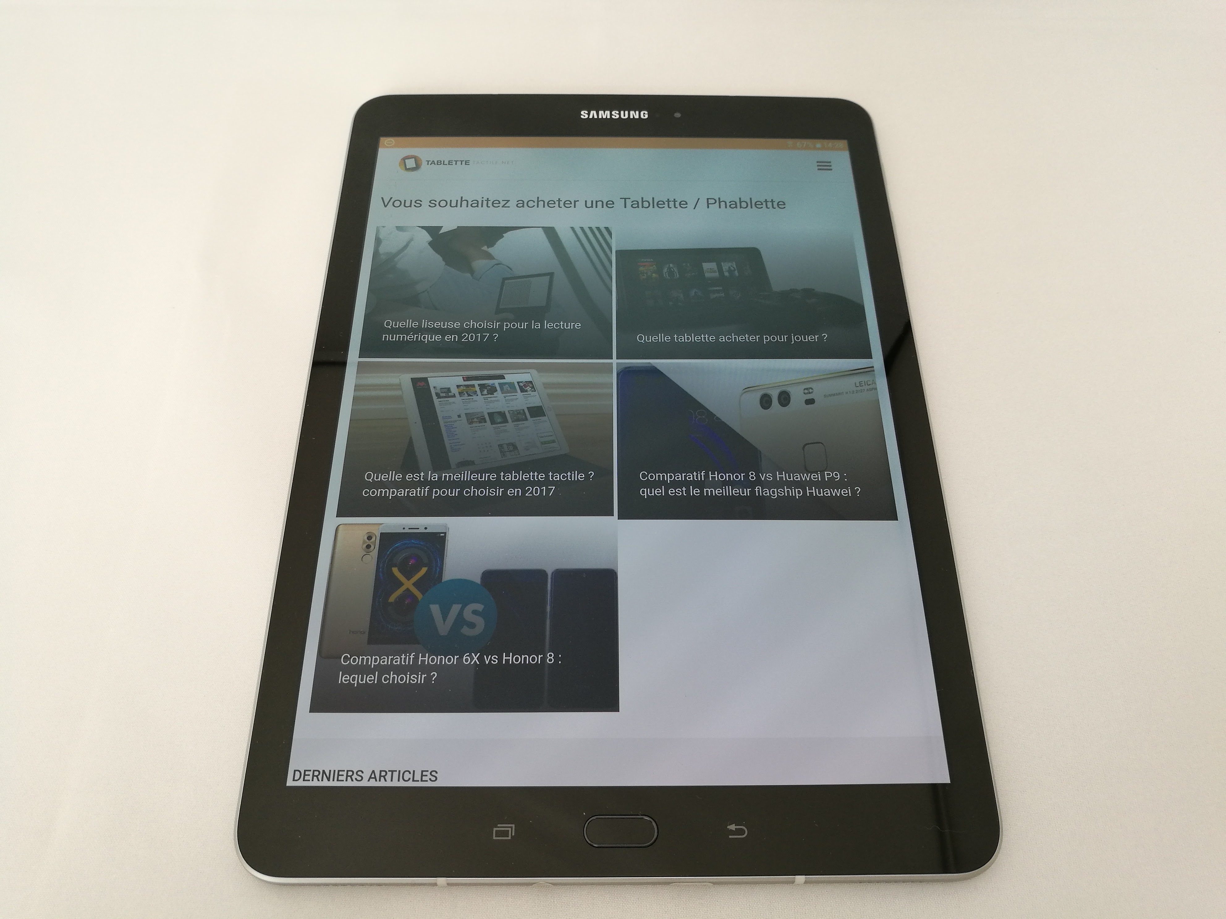 Galaxy Tab S3 : notre test  avis sur la tablette Samsung