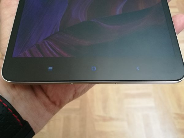 Pas de lecteur d'empreintes sur la MiPad 3