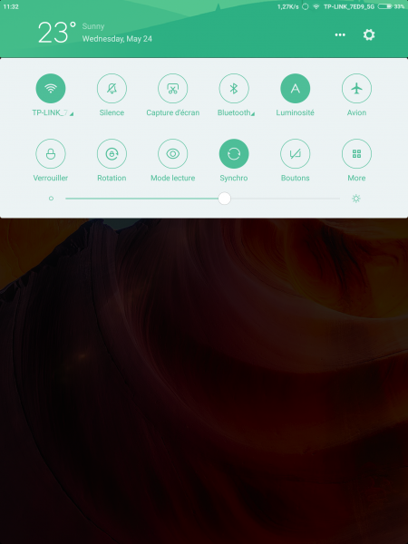 Personnalisation Xiaomi MiPad 3
