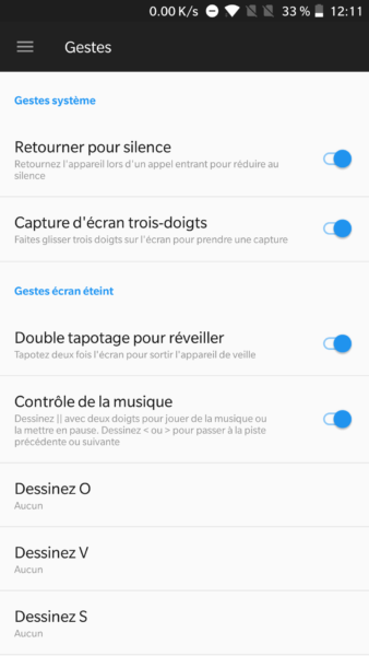 Personnalisation Oneplus 5
