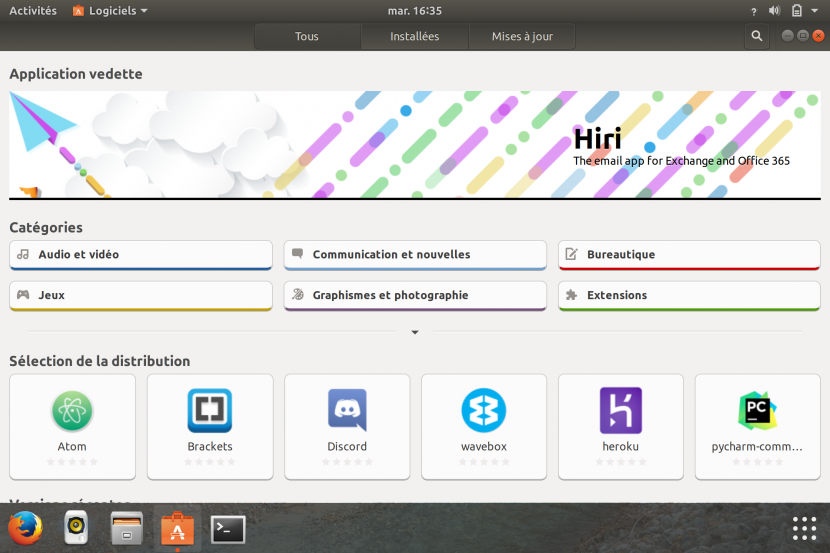 Logithèque Ubuntu