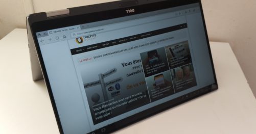Mode tente XPS 13 2 en 1