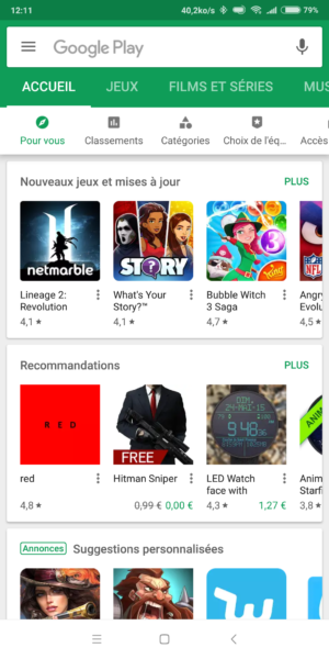 Play Store Google Android