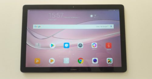 Ecran allumé MediaPad M5 Huawei