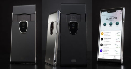 Smartphone Finney blockchain