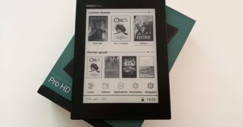 Test et avis liseuse Energy Sistem eReader Pro HD